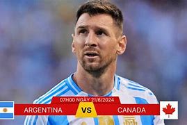 Argentina Đấu Với Canada Bongdaplus