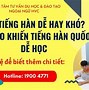 Học Tiếng Hàn Quốc Có Dễ Không